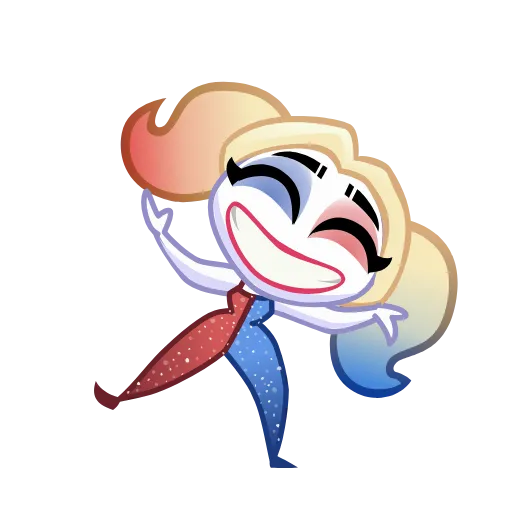😁 Стикер «Harley Quinn» для Telegram