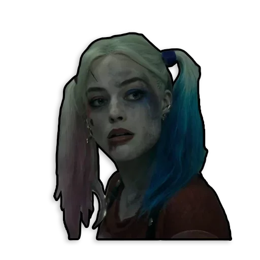 😦 Стикер «Harley quinn» для Telegram