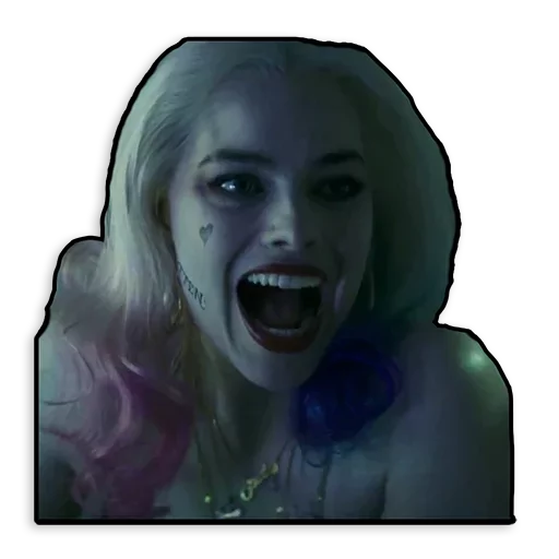 😁 Стикер «Harley quinn» для Telegram