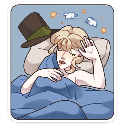 😴 Стикер «Харпен» для Telegram