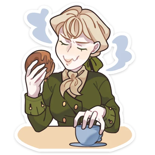 ☕ Стикер «Харпен» для Telegram