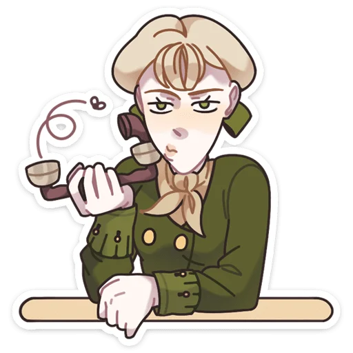 📞 Стикер «Харпен» для Telegram