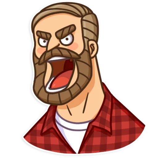 😠 Стикер «Harry» для Telegram