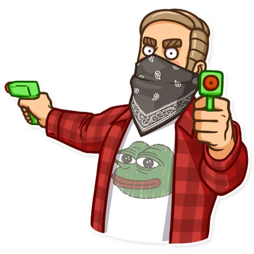 🔫 Стикер «Harry» для Telegram