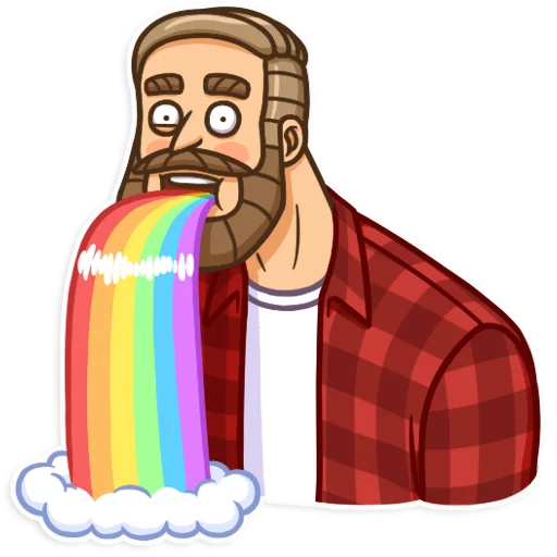 🌈 Стикер «Harry» для Telegram