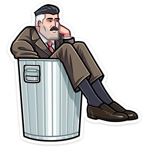 🗑 Стикер «Гарри» для Telegram