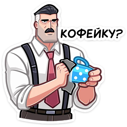 ☕️ Стикер «Гарри» для Telegram