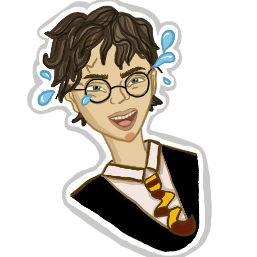 Стикерпак Harry Potter & his friends для Telegram