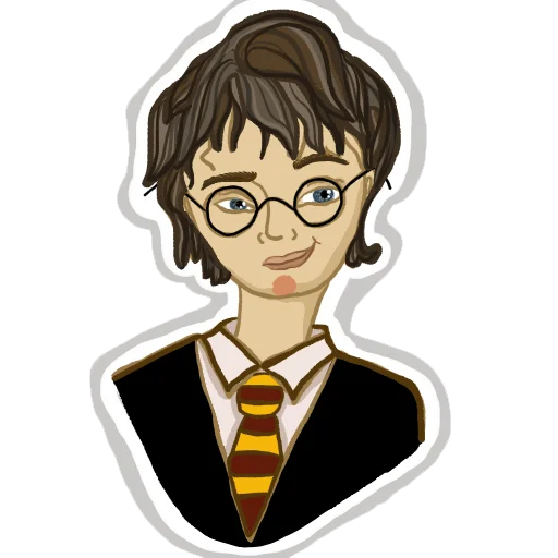 😏 Стикер «Harry Potter & his friends» для Telegram