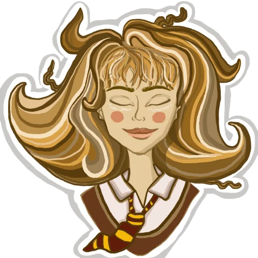 😌 Стикер «Harry Potter & his friends» для Telegram