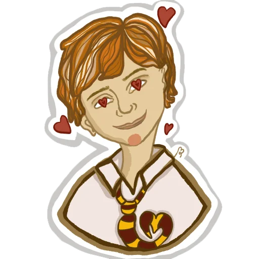 😍 Стикер «Harry Potter & his friends» для Telegram