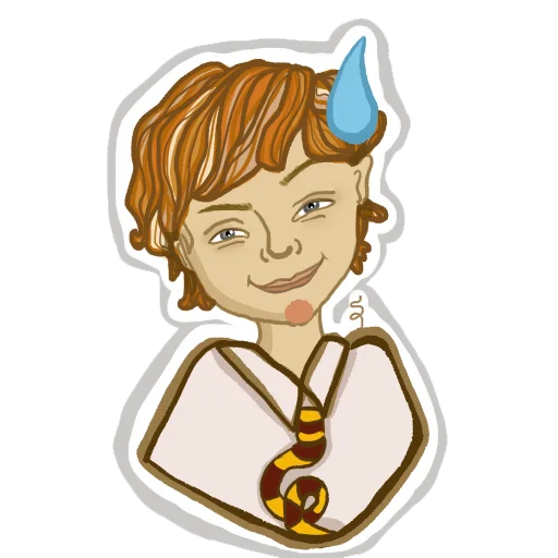 😅 Стикер «Harry Potter & his friends» для Telegram