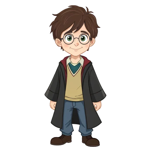 🤓 Стикер «Гарри Поттер» для Telegram