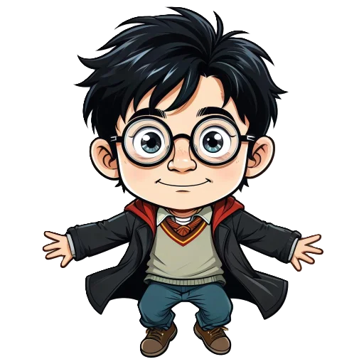 Стикерпак Гарри Поттер для Telegram