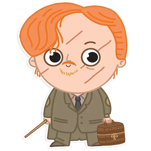 🤨 Стикер «Harry Potter Cartoons» для Telegram