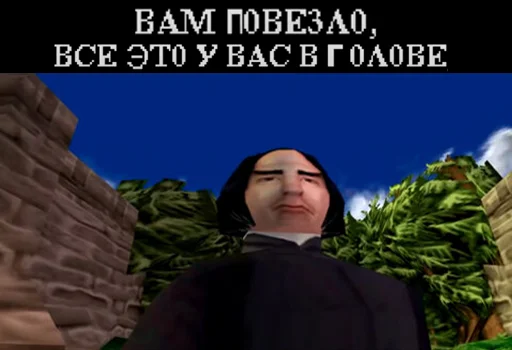 🤫 Стикер «Гарри Поттер Перевод» для Telegram