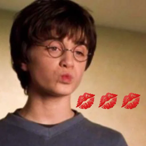 😘 Стикер «Harry Potter Гарри Поттер» для Telegram