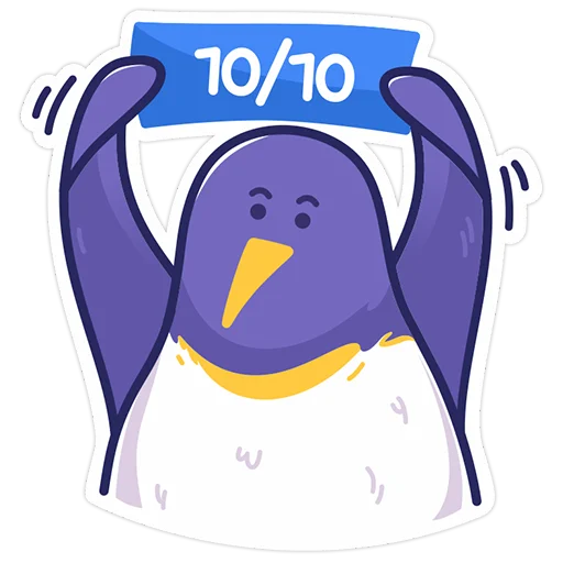 Стикерпак Harsika the Penguin для Telegram