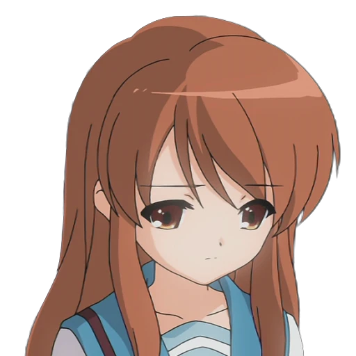 😞 Стикер «Haruhi Suzumiya» для Telegram