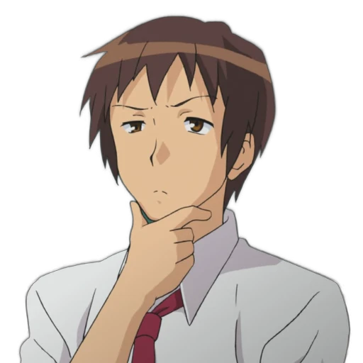 🤔 Стикер «Haruhi Suzumiya» для Telegram