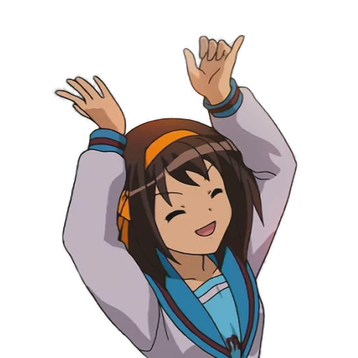 🥳 Стикер «Haruhi Suzumiya» для Telegram