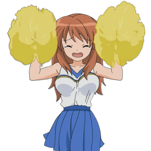 🎉 Стикер «Haruhi Suzumiya» для Telegram