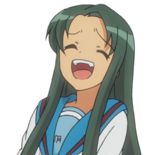😁 Стикер «Haruhi Suzumiya» для Telegram