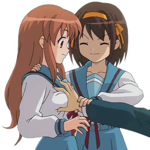 😋 Стикер «Haruhi Suzumiya» для Telegram