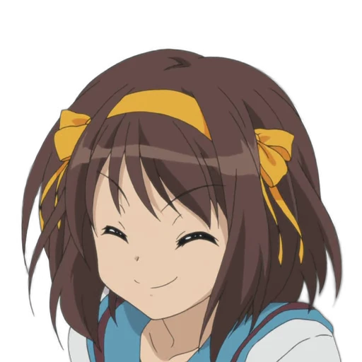 😊 Стикер «Haruhi Suzumiya» для Telegram