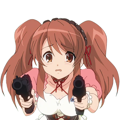 🤠 Стикер «Haruhi Suzumiya» для Telegram