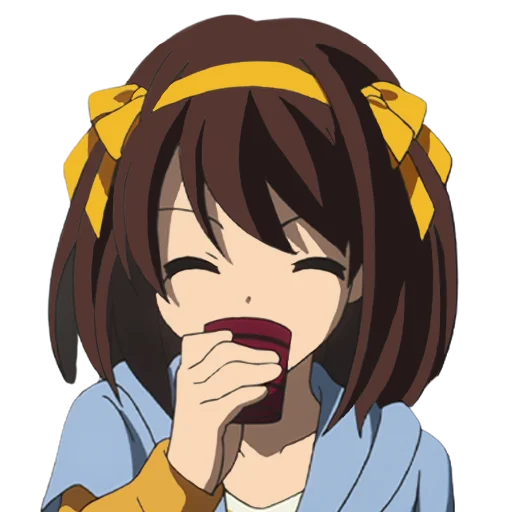 🍺 Стикер «Haruhi Suzumiya» для Telegram