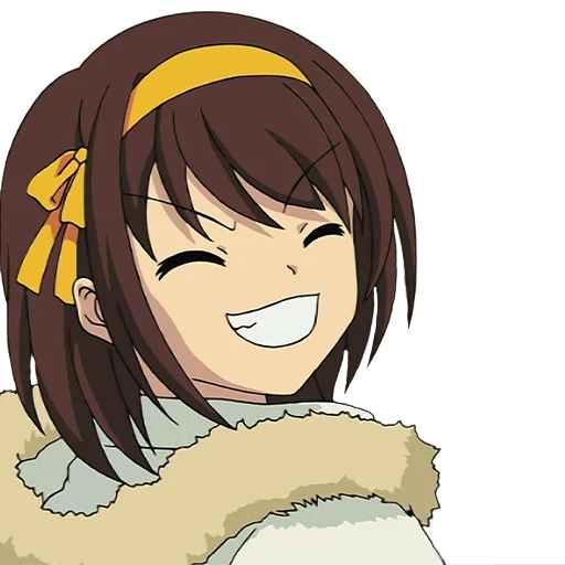 Стикерпак Haruhi Suzumiya для Telegram — скачать