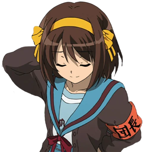 🙄 Стикер «Haruhi Suzumiya» для Telegram