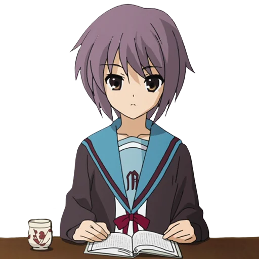 🤓 Стикер «Haruhi Suzumiya» для Telegram