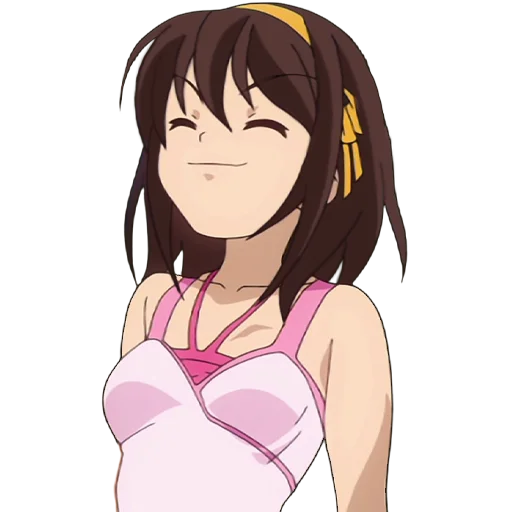 ☺️ Стикер «Haruhi Suzumiya» для Telegram