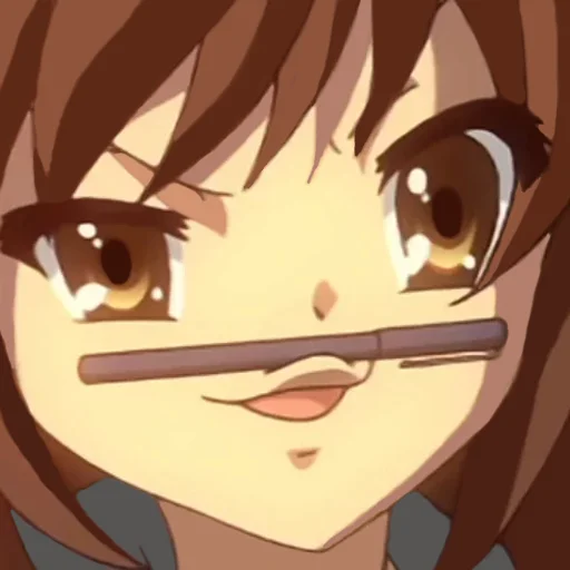🥸 Стикер «Haruhi Suzumiya» для Telegram