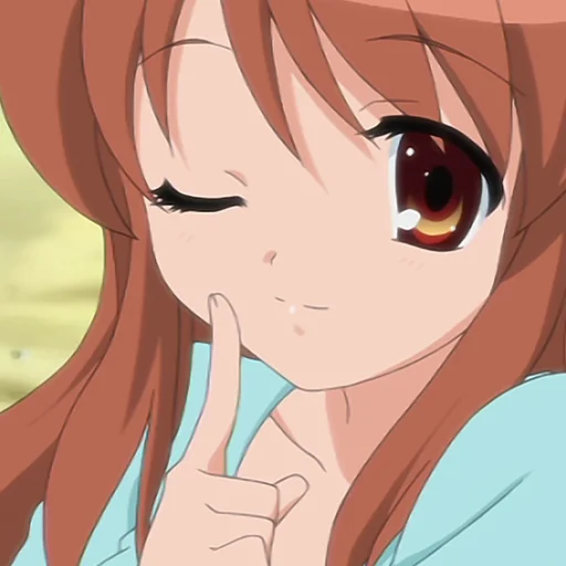😉 Стикер «Haruhi Suzumiya» для Telegram