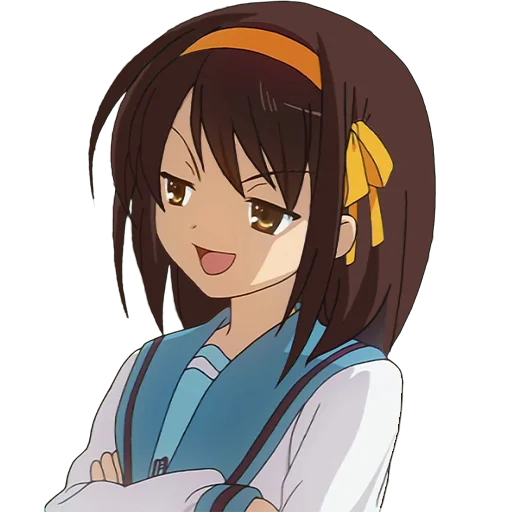 🧐 Стикер «Haruhi Suzumiya» для Telegram