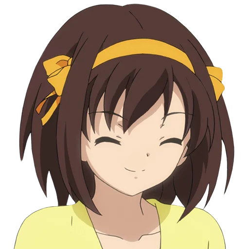 🤭 Стикер «Haruhi Suzumiya» для Telegram