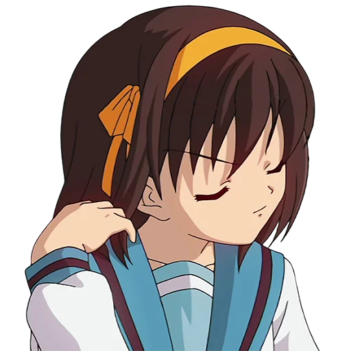 ☺️ Стикер «Haruhi Suzumiya» для Telegram