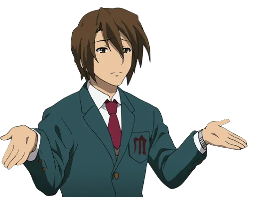 👐 Стикер «Haruhi Suzumiya» для Telegram
