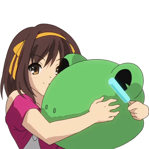 🥰 Стикер «Haruhi Suzumiya» для Telegram