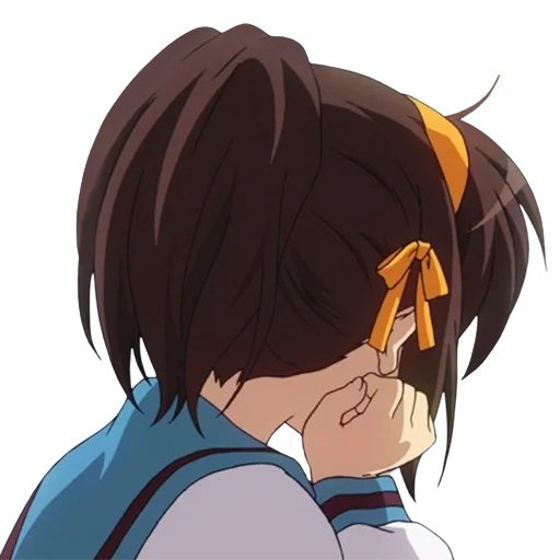 😔 Стикер «Haruhi Suzumiya» для Telegram