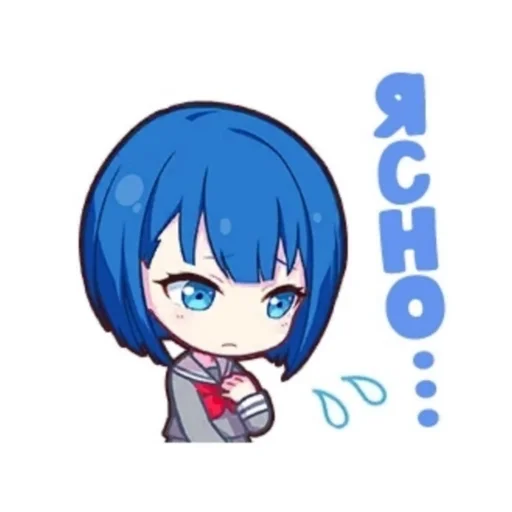 🐧 Стикер «Kiritani Haruka» для Telegram