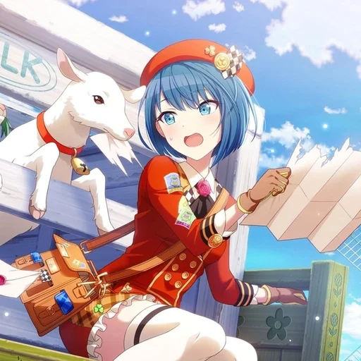 🐧 Стикер «Kiritani Haruka» для Telegram