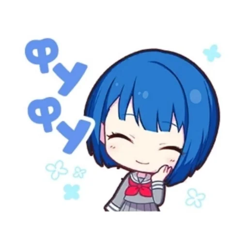 🐧 Стикер «Kiritani Haruka» для Telegram
