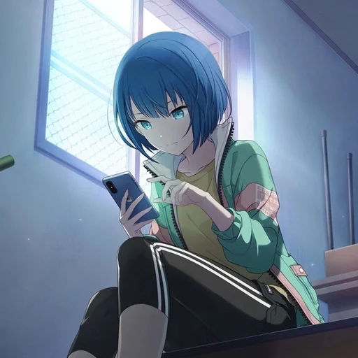 🐧 Стикер «Kiritani Haruka» для Telegram