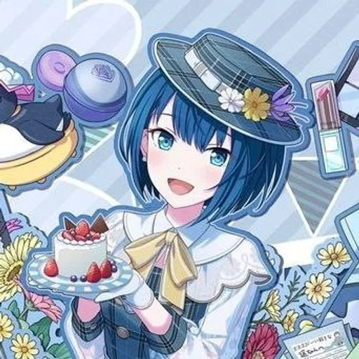 🐧 Стикер «Kiritani Haruka» для Telegram