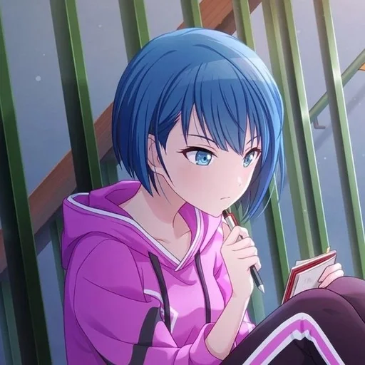 🐧 Стикер «Kiritani Haruka» для Telegram