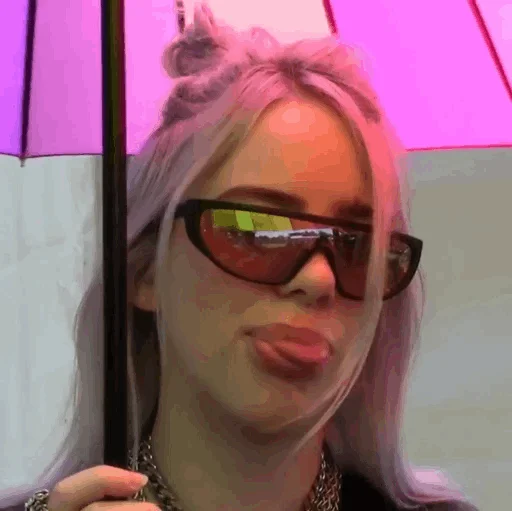 🐾 Стикер «Billie Eilish» для Telegram